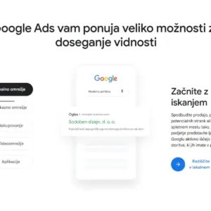 Google Ads oglaševanje